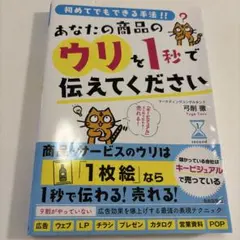あなたの商品のウリを1秒で伝えてください