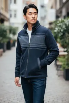 タケオキクチ TAKEO KIKUCHI フード付き ジップアップ ジャケット