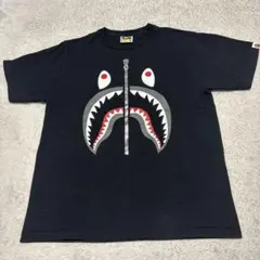 A BATHING APE シャーク Tシャツ ブラック Mのサムネイル