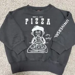 UNIVERSAL OVERALL ピザデザイン トレーナー