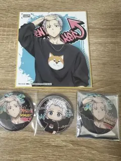 WIND BREAKER 渋谷109 DISP 限定　梅宮一　特典色紙　缶バッジ