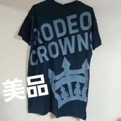RODEO CROWNS ロゴTシャツ 半袖 ブラックのサムネイル