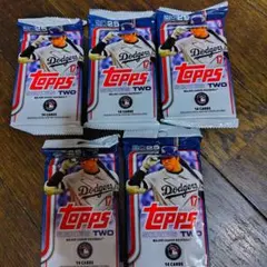 Topps 2025 Series Two 14枚入り 5パック　未開封