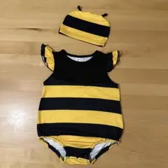 蜂さんコスチューム12-18M 帽子付き