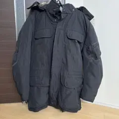 【値下げ】ブラックファー付きモッズコート