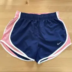 Nike DRI-FIT ネイビー/ピンク ランニングショーツ Sサイズ