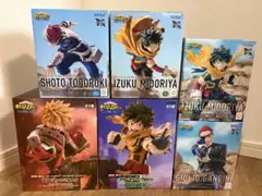 ヒロアカ　プライズフィギュア まとめ売り　6点セット