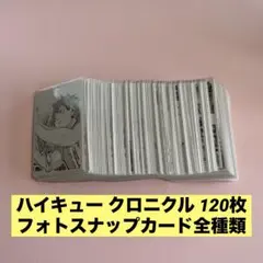 ハイキュー クロニクル 10th 思い出スナップ風フォトカード 120枚 全種
