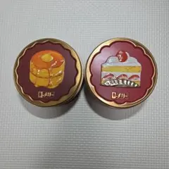 メリーチョコレート　ホットケーキ缶＆ショートケーキ缶　缶のみのサムネイル