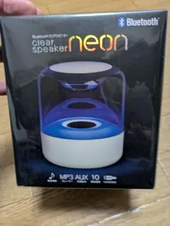 Bluetooth クリアスピーカー NEON 本体のサムネイル