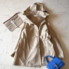 美品*マッキントッシュ フィロソフィー スプリングコート ベージュ40 撥水