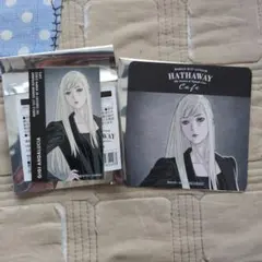 いいね不要　閃光のハサウェイ　コラボカフェ　ステッカー　コースター　ギギ