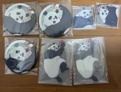 呪術回戦　パンダ　1番くじ缶バッジ　アクリルスタンド　ホルダー　まとめ