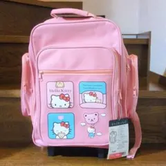 ハローキティ　キティ　キャスターバック　リュックサック　キャリーケース　タグ付き