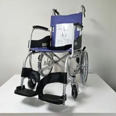 中古 KAWAMURA カワムラサイクル車い す旅ぐるま KA6パープル - メルカリ