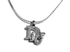 Christian Dior シルバー ロゴ 90s ネックレス 美品 CDのサムネイル