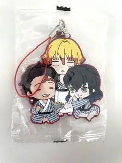 鬼滅の刃 ラバーストラップ　炭治郎&善逸&伊之助