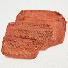 【美品】無印良品 立体メッシュケース SML 3サイズセット