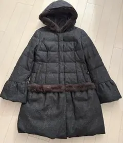 W*a様 TOCCA ♡ トッカ　シルクツイードダウンコートのサムネイル