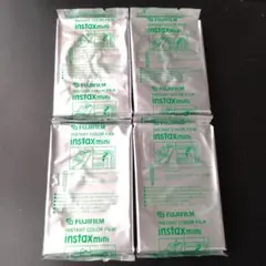 チェキフィルム FUJIFILM instax mini 10枚×4　期限切れ