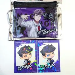 ヒプノシスマイク ヒプマイ サンキューマート クリアフラットポーチ 天国獄