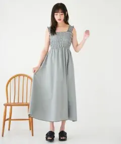 レディアゼル　ワンピース　チェック　ノースリーブ　タンクトップ