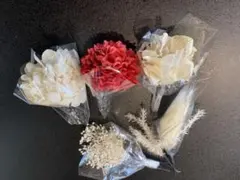 プリザーブドフラワー ブーケ 5束セット