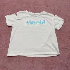 ALGY 立体ロゴTシャツ