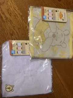 一番くじ　くまのプーさん　ハンカチ２つセット