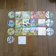 こどもちゃれんじ　すてっぷ　4・5才児用　1年分　4～3月　7枚DVD