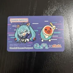 「ガンダム45周年×初音ミク」×太鼓の達人 限定バナパスポートカード