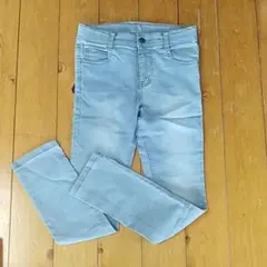 スキニーデニム　ストレッチ　着丈80センチ　股下58センチ