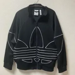 【美品】adidas ビッグトレフォイル ジャージ Mサイズのサムネイル