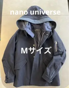 (美品)モッズコート　ナノユニバース　ネイビー　Mサイズ