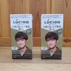 LUCIDO 白髪染め 2Mカラー 2個セット 2Mマットアッシュのサムネイル