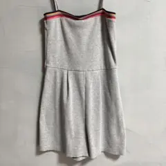 Bershka キャミソール サロペット ショート丈 グレー Mのサムネイル