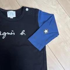 agnès b. 星柄長袖Tシャツ