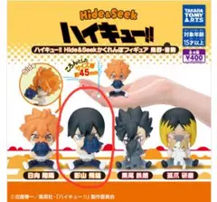 ハイキュー!! Hide&Seekかくれんぼフィギュア 烏野・音駒 影山飛雄
