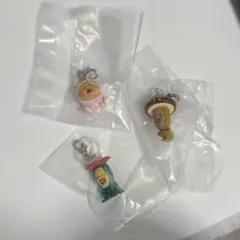 こびとづかん めじるし カクレモモジリ リトルハナガシラ ベニキノコビト セット