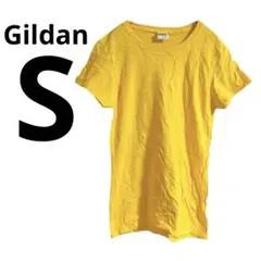 ⭐️一点もの⭐️Gildan 【S】イエロー Tシャツ レディース