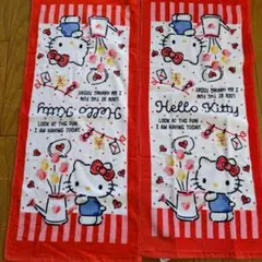 ハローキティフェイスタオル