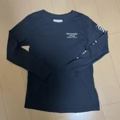 アバクロ　ネイビー　Tシャツ　ロンT