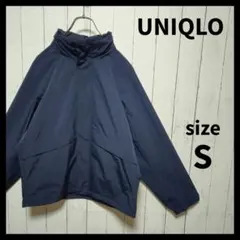 【UNIQLO】 ウィンドプルーフスタンドブルゾン　2ウェイ　F376
