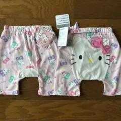 サンリオキャラクター　モンキーパンツ　90㎝ 2枚 ピンク色