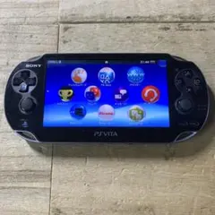 動作確認済み　PSVITA 本体　PCH-1100 ブラック