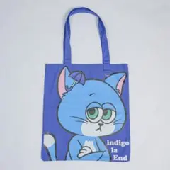 【indigo la End】NoElトートバッグ blue 青