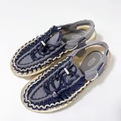 人気モデル》KEEN キーン ユニーク スポーツサンダル ブルー 27cm 