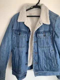 GU 裏ボアデニムジャケット