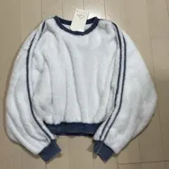 新品【LOGOS】ロゴス　ショート丈ボアニット　L