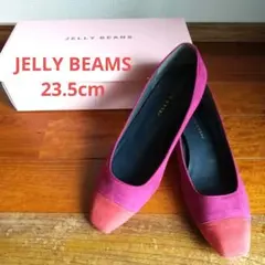 JELLY BEANS パープル スエード調 フラットシューズ